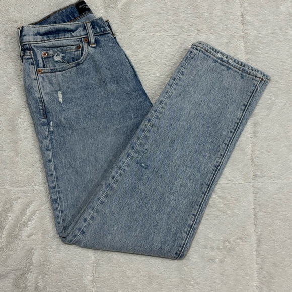 29/30 Abercrombie Vintage Stretch 90’s Straight Distressed - Picture 2 of 2